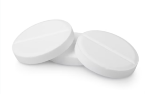 Three Aspirin Tablets