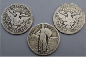 Three US Quarters