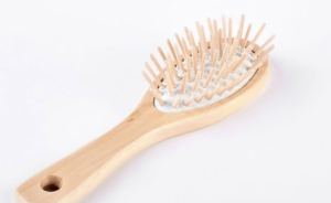 Travel-sized hairbrush