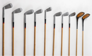 Eight Golf Clubs