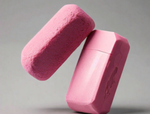 Two Pink Erasers